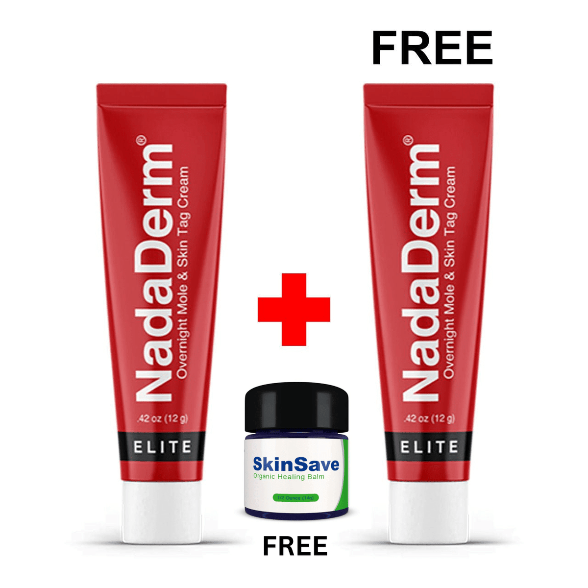 2x NadaDerm Elite + FREE SkinSave Add On Promo - nadaderm