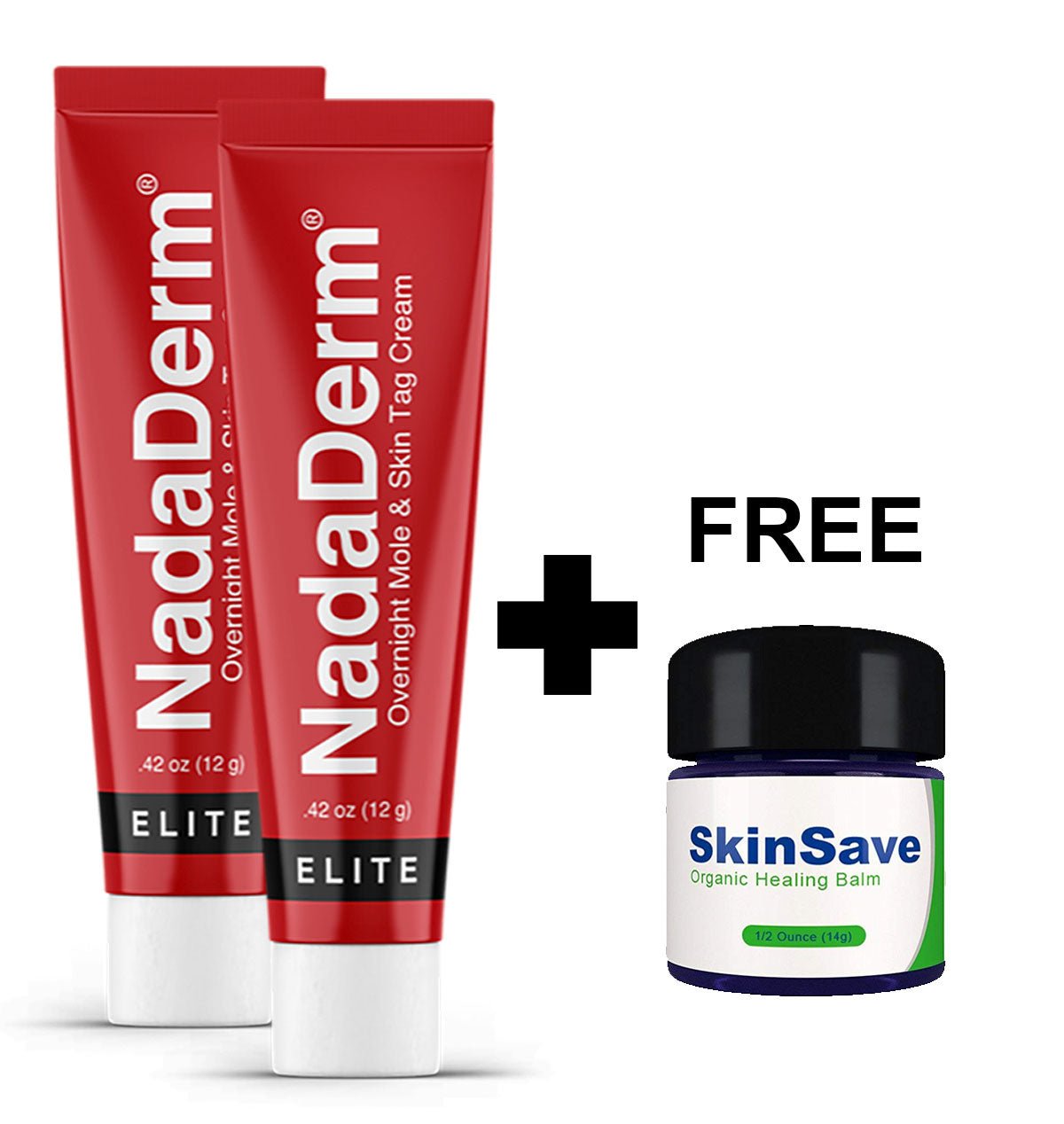 2x NadaDerm Elite + FREE SkinSave Add On Promo - nadaderm