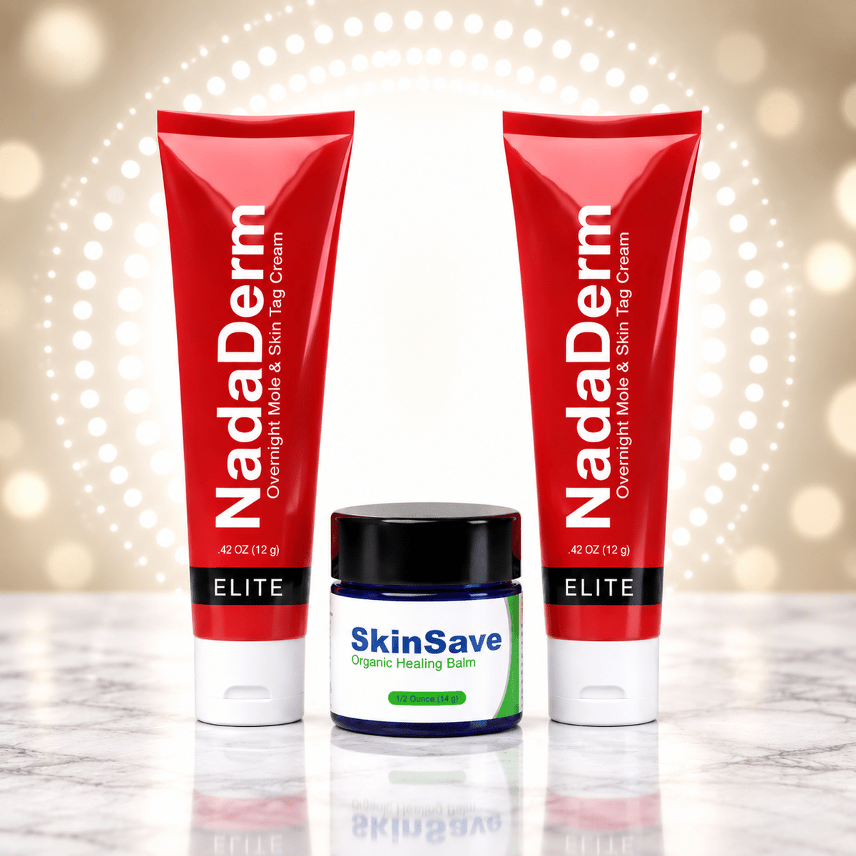 2x NadaDerm Elite - FREE SkinSave Bonus - nadaderm